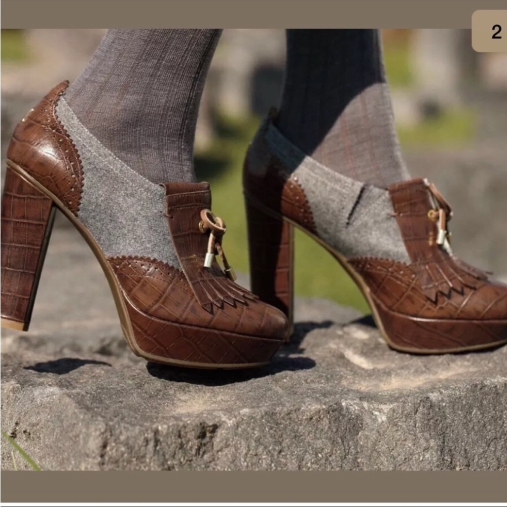 Sperry Top Sider McKenna Platform Oxford Heels